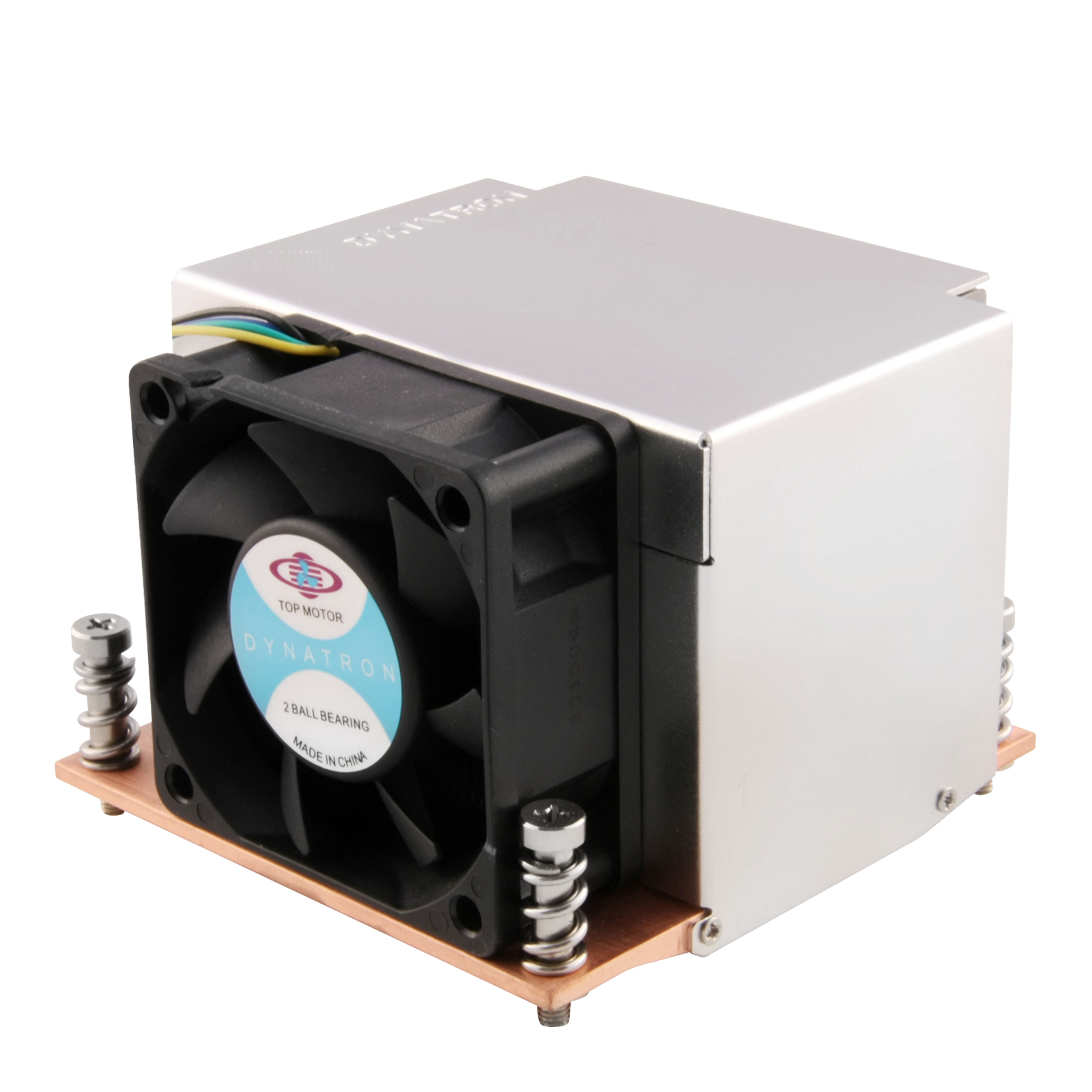 Inter-Tech R-5 Processor Cooler 6 cm Aluminium, Black