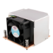 Inter-Tech R-5 Processor Cooler 6 cm Aluminium, Black
