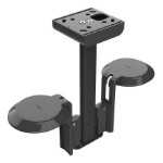 Flexson FLXE100CM2021 speaker mount Ceiling Stainless steel Black