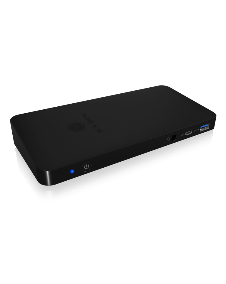 Image of ICY BOX IB-DK2405-C Wired USB 3.2 Gen 1 (3.1 Gen 1) Type-C Black