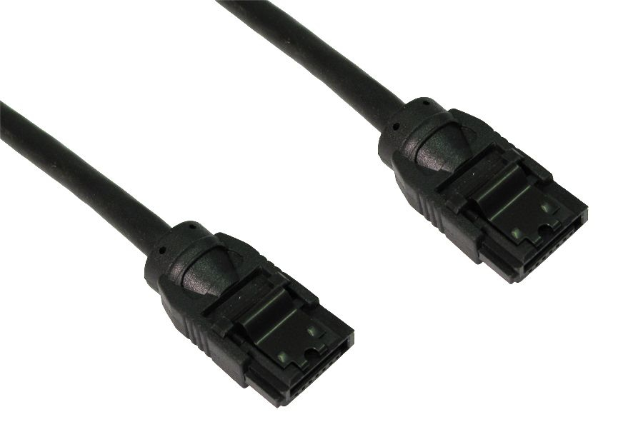 Cables Direct SATA 2.0 90cm SATA cable 0.9 m SATA 7-pin Black