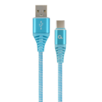 Gembird CC-USB2B-AMCM-1M-VW USB cable USB 2.0 1.8 m USB A USB C Blue, White