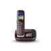 Panasonic KX-TGJ320 DECT-telefon Namn och uppringnings-ID Röd