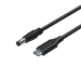 UNITEK C14116BK-1.8M power cable Black USB C DC
