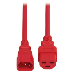 Eaton P037-006-ARD power cable Red 70.9" (1.8 m) C14 coupler C21 coupler