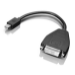 Lenovo 0B47090 video cable adapter 0.2 m Mini-DisplayPort SL-DVI Black