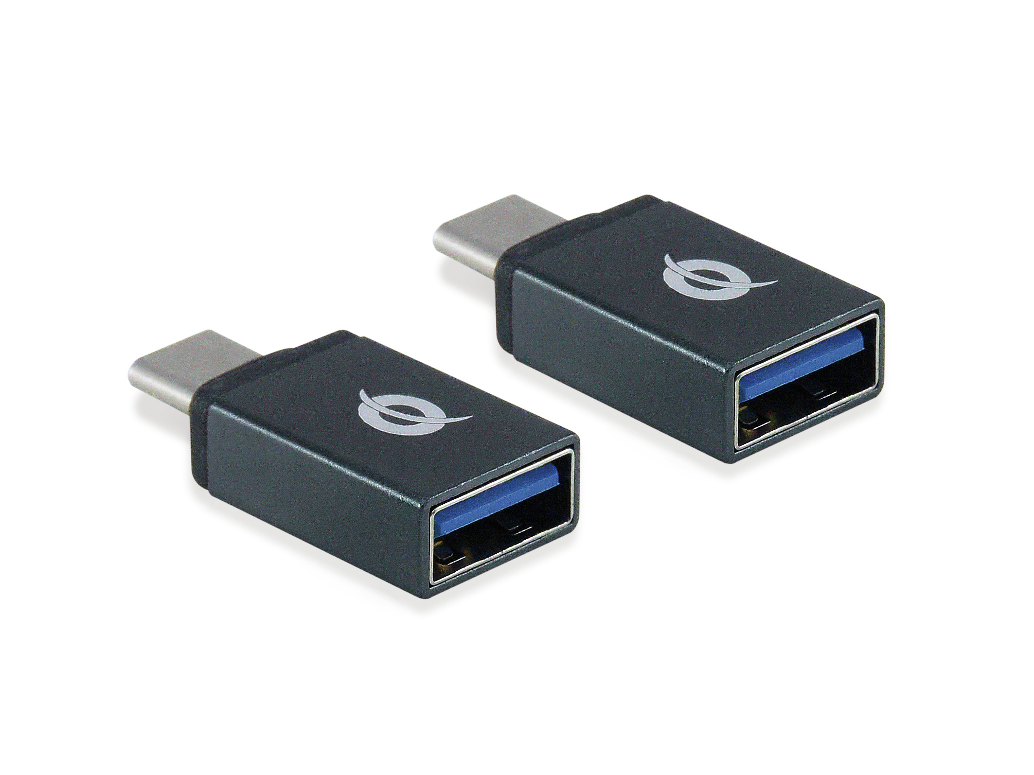 Image of Conceptronic DONN USB-C to USB-A OTG Adapter 2-Pack