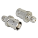 DeLOCK 88568 cambiador de género para cable SMA BNC Plata