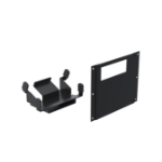 Ergonomic Solutions SpacePole Kiosk SPK612-02 POS system accessory POS printer cover Black Metal