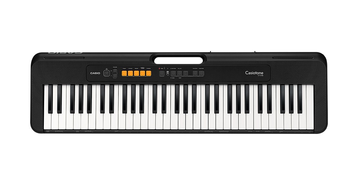 Canon Casio CT-S100 digital piano 61 keys Black, White