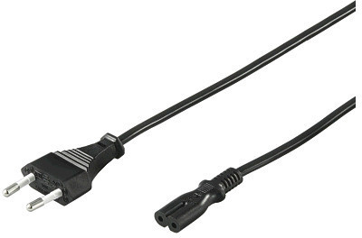 Microconnect PE030705 power cable Black 0.5 m CEE7/16 C7 coupler