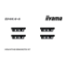 iiyama Mounting bracket kit for TF3239MSC open frame touchscreen