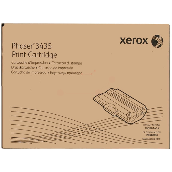Xerox 106R01414 Toner cartridge black, 4K pages/5% for Xerox Phaser 3435