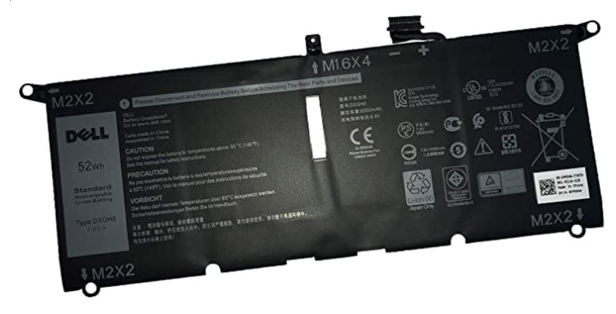 DELL Main Battery Pack 7.6V 6500mAh