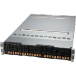 Supermicro SYS-220BT-HNTR server barebone Intel C621A LGA 4189 Rack (2U) Black, Silver