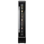 electriQ 7 Bottle Freestanding Under Counter Wine Cooler - Stainless Steel