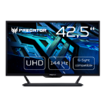 Acer Predator CG7 LED display 108 cm (42.5") 3840 x 2160 pixels 4K Ultra HD Black