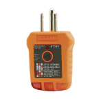 Klein Tools RT210 receptacle tester Contact