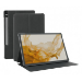 Mobilis 068016 tablet case 31.5 cm (12.4") Folio Black