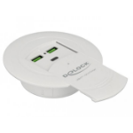 DeLOCK 64065 oplader voor mobiele apparatuur Smartphone Wit DC Snel opladen Binnen