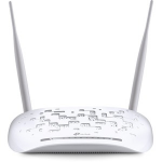 TP-LINK TD-W9970 N300 Wireless VDSL ADSL Modem Router 300Mpbs @ 2.4GHz 4x100Mbps LAN 1xRJ11 2xAntenna