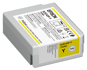 Image of Epson C13T52M440/SJIC-42-P-Y Ink cartridge yellow 50ml for Epson...