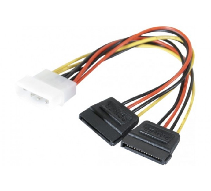 EXC 147552 serial cable Black 0.15 m 1 x Molex (4-pin) 2 x SATA (power)