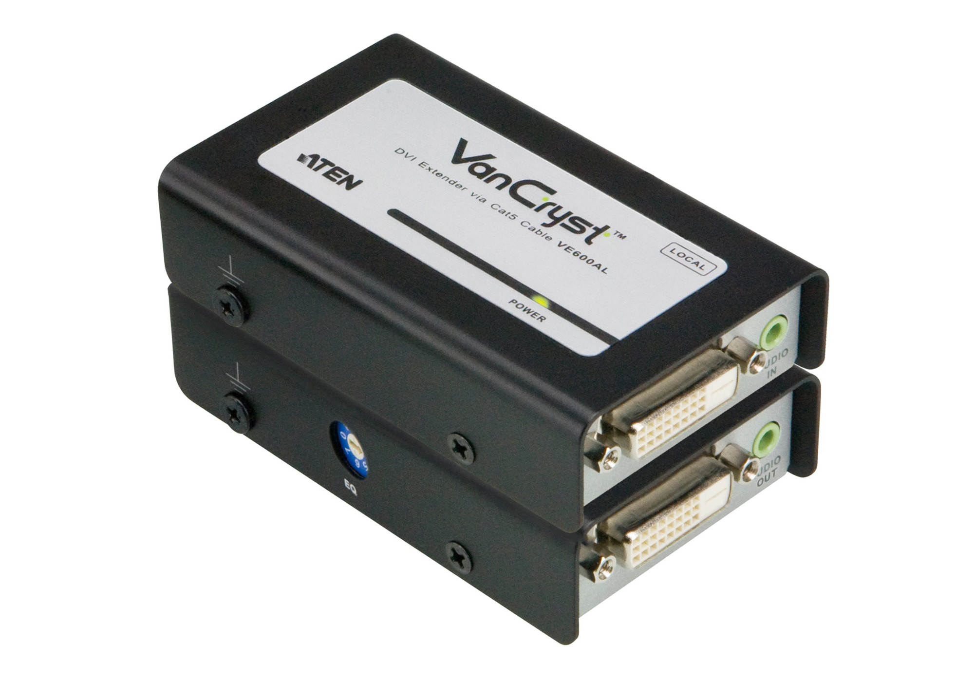 Photos - Media Player ATEN VE600A AV extender AV transmitter Black 