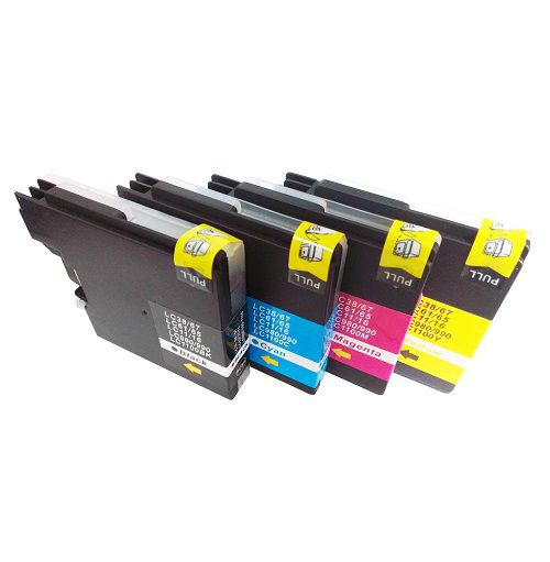 CTS Compatible Brother LC1100 Multipack 4 LC1100BK/C/M/Y Inkjets
