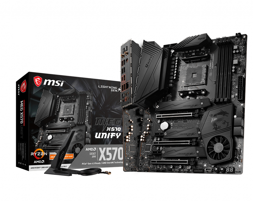 MSI MEG X570 UNIFY motherboard AMD X570 Socket AM4 ATX