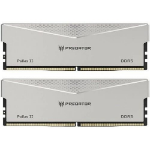 BIWIN (PREDATOR) PREDATOR PALLASII DDR5 32GB Silver 16GBx2 6000Mhz 1R8 CL32 Silver Supports Intel XMP 3.0 and AMD EXPO CL32-38-38-76 1.35 V