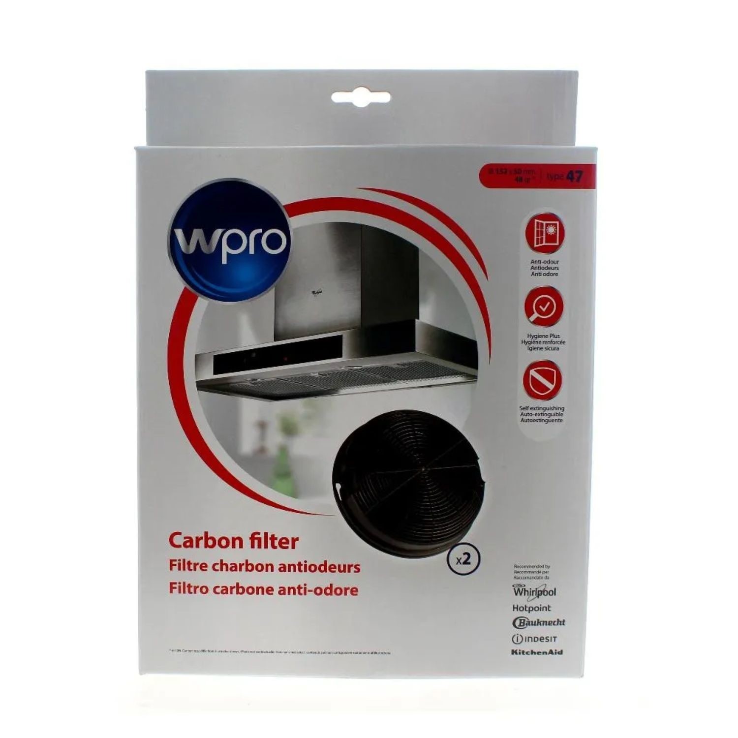 Hotpoint Indesit Charcoal Filter for UHPM63FCSX