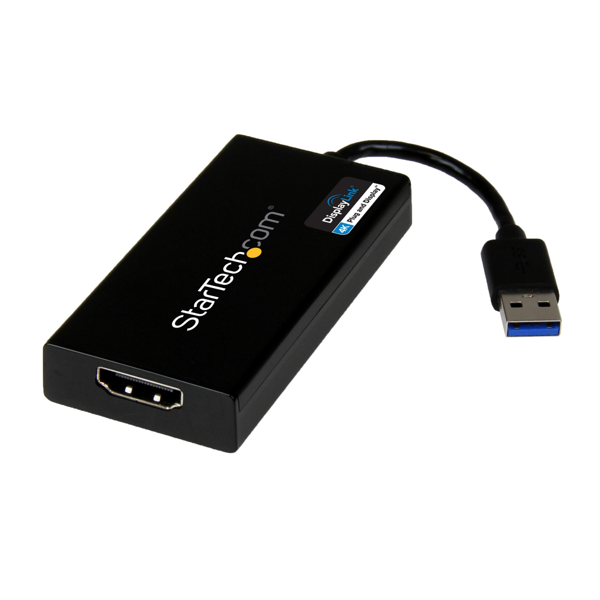 StarTech.com USB 3.0 to HDMI Adapter - DisplayLink Certified - 4K 30Hz