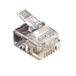 Black Box FMTP611-25PAK wire connector RJ-11 Transparent