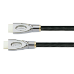 Python GC-M0018 HDMI kabel 3 m HDMI Type A (Standaard) Zwart, Zilver