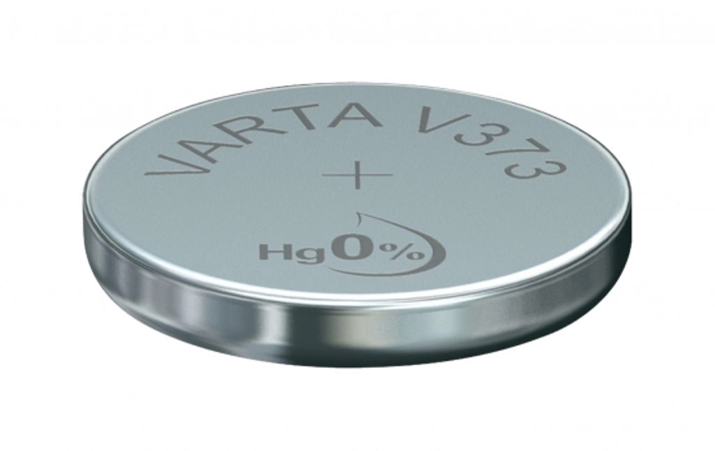 EU Product - Silver Coin button cell battery V373 / SR68 thumbnail