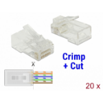 DeLOCK 86451 wire connector RJ-45 Transparent