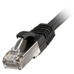 Cablenet CNL 100PK 2M C6a Bk SFTP Ls 26AWG SB networking cable Black Cat6a S/FTP (S-STP)