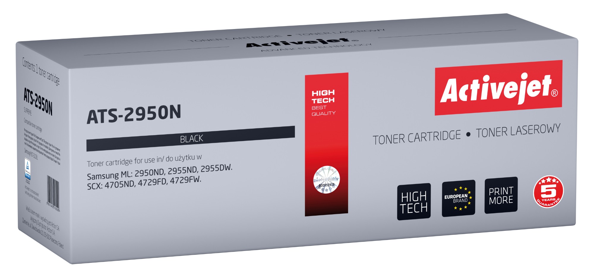Activejet ATS-2950N toner (replacement for Samsung MLT-D103L; Supreme; 2500 pages; black)