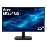 Acer EK1 EK251QG 24.5" - Full HD (1920x1080), IPS, 120Hz 1Ms, ZeroFrame, VGA, HDMI Monitor