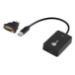 Siig JU-H30H11-S1 video cable adapter 10.2" (0.26 m) USB Type-A HDMI + DVI Black
