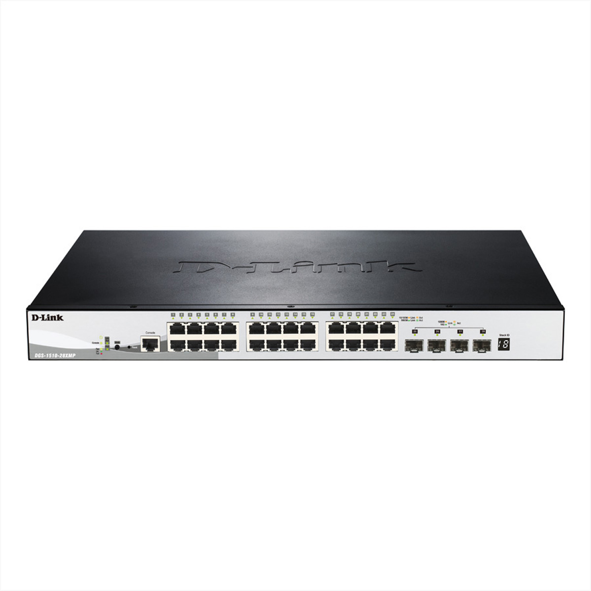 Image of D-Link Switch DGS-1510-28XMP E DGS151028XMP - Switch - Fiber Optic