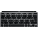 Logitech MX Keys Mini For Mac keyboard Home/Office Bluetooth QWERTY UK English Black, Grey