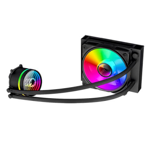 GAMEMAX Iceburg 120mm ARGB Liquid CPU Cooler 12cm ARGB PWM Fan...