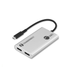 Siig JU-TB0611-S1 USB graphics adapter Silver