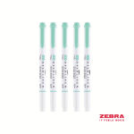 Zebra MILDLINER Double Ended Fluorescent Green Highlighter Box 10