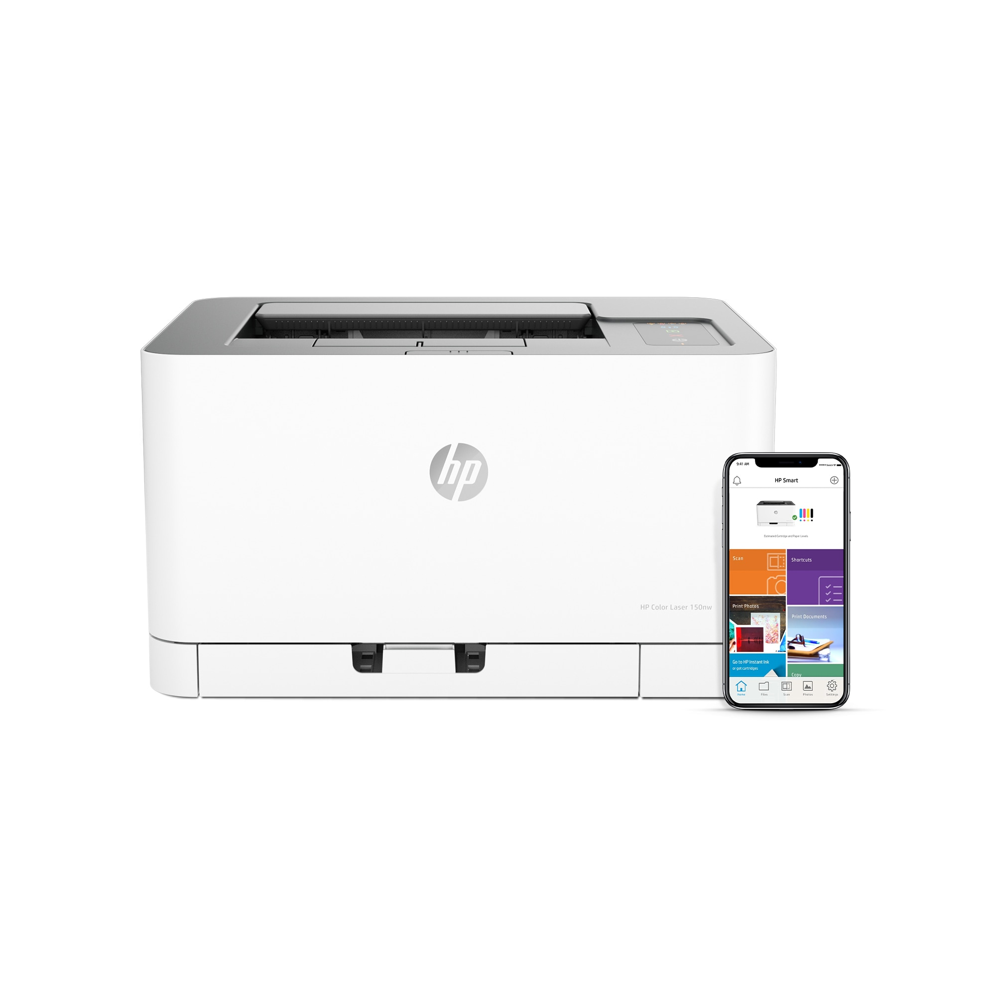 HP Color Laser 150nw A4 Wireless Colour Laser Printer 4ZB95A