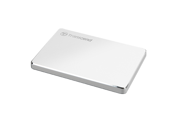 Transcend StoreJet 25C3S externa hårddiskar 1000 GB Silver