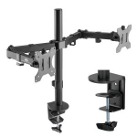 Maclean MC-884 monitor mount / stand 81.3 cm (32") Black Desk