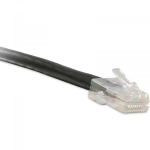 eNet Components C6-BK-NB-12-ENC networking cable Black 143.7" (3.65 m) Cat6 U/UTP (UTP)